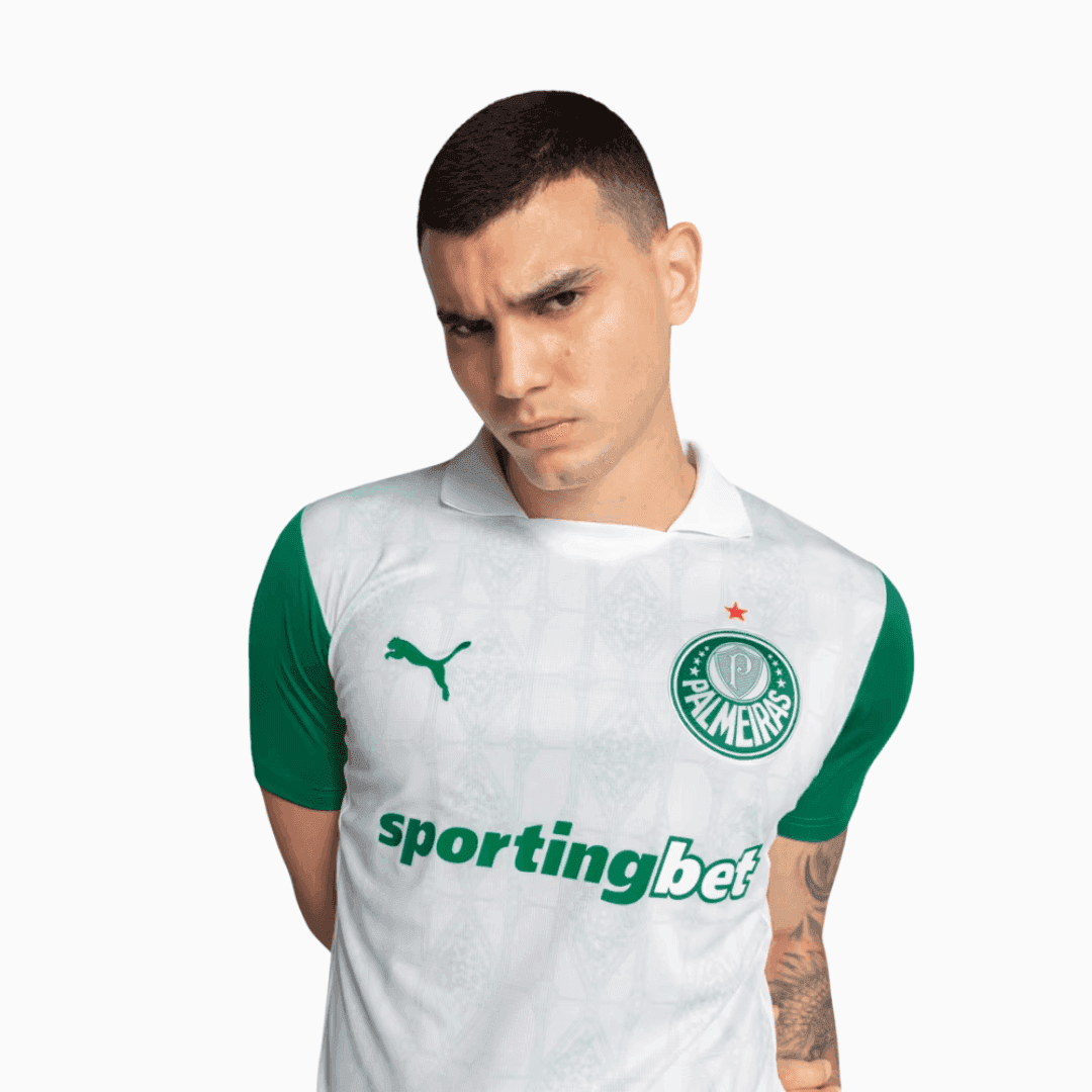 Camisa Puma Palmeiras 2025/26 II - R. Veiga N° 23