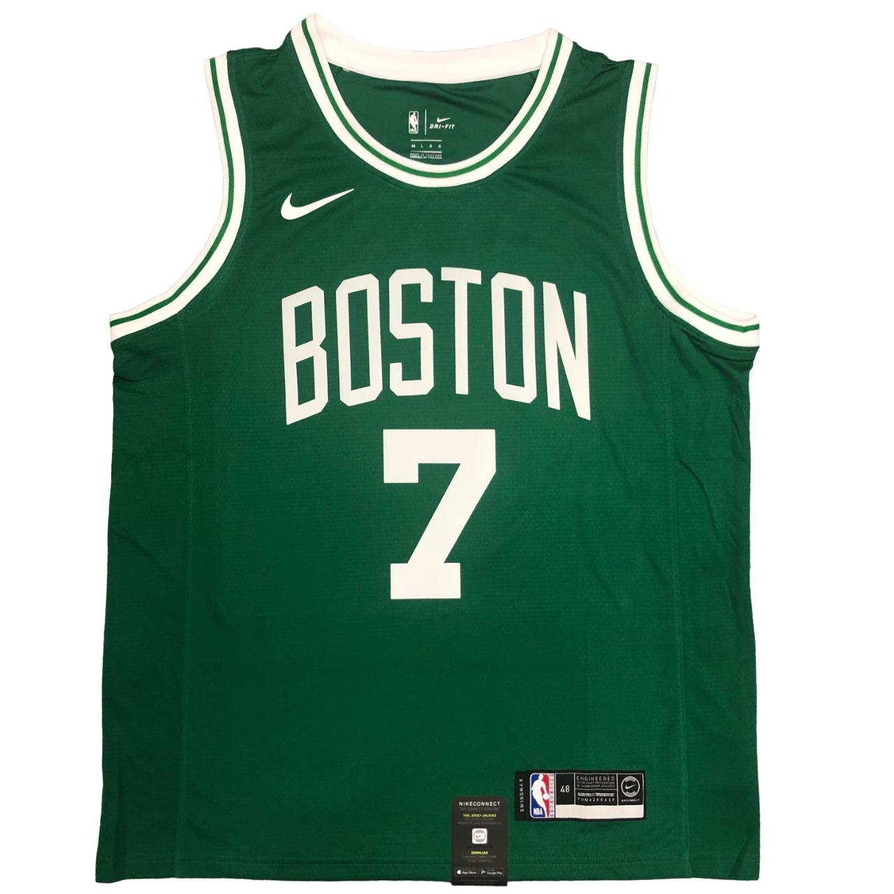 Regata NBA Boston Celtics Retrô Nike Authentic Brown 7 - Verde