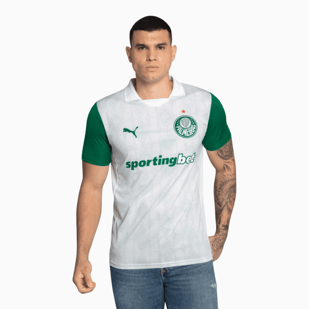 Camisa Puma Palmeiras 2025/26 II - R. Veiga N° 23