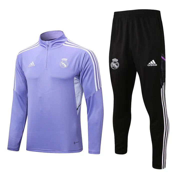 Conjunto Treino Real Madrid 23/24 - Roxo