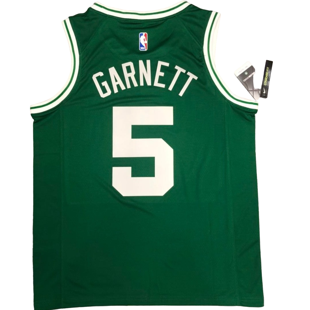 Regata NBA Boston Celtics Retrô Nike Authentic Gernett 5 - Verde