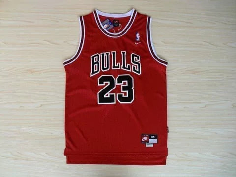 Regata NBA Retrô Chicago Bulls Nike Authentic Jordan 23 - Vermelha