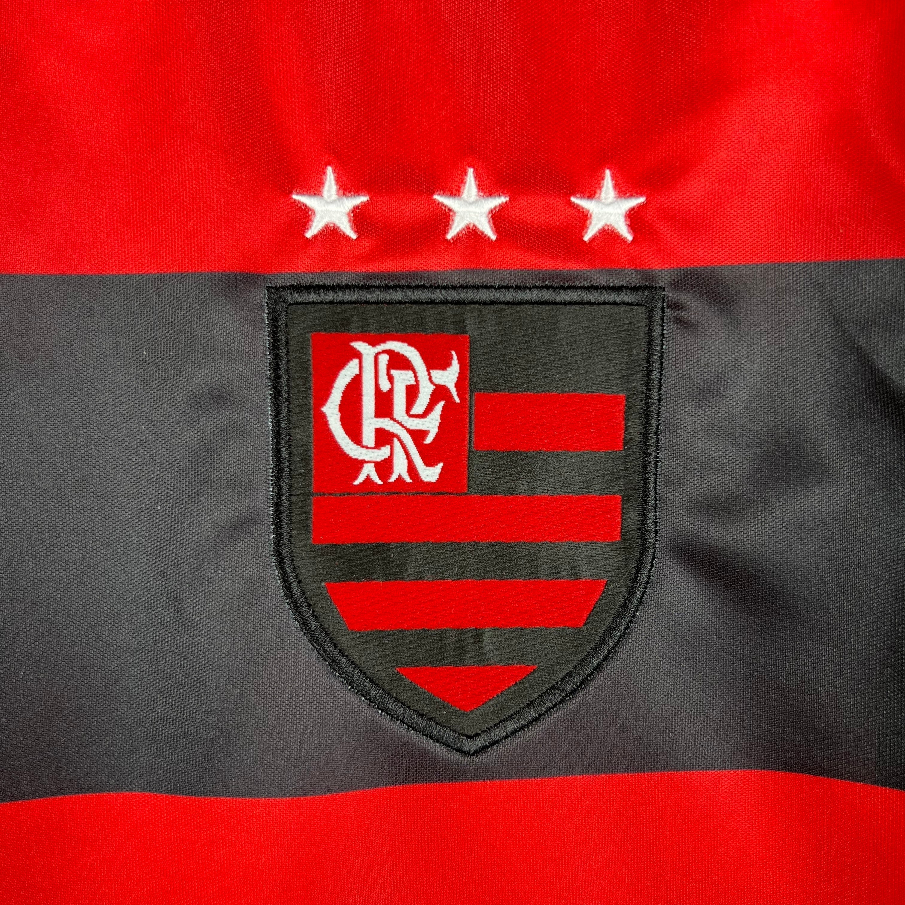 Camisa Flamengo l Retro 2000/01 Nike - Preto e Vermelho