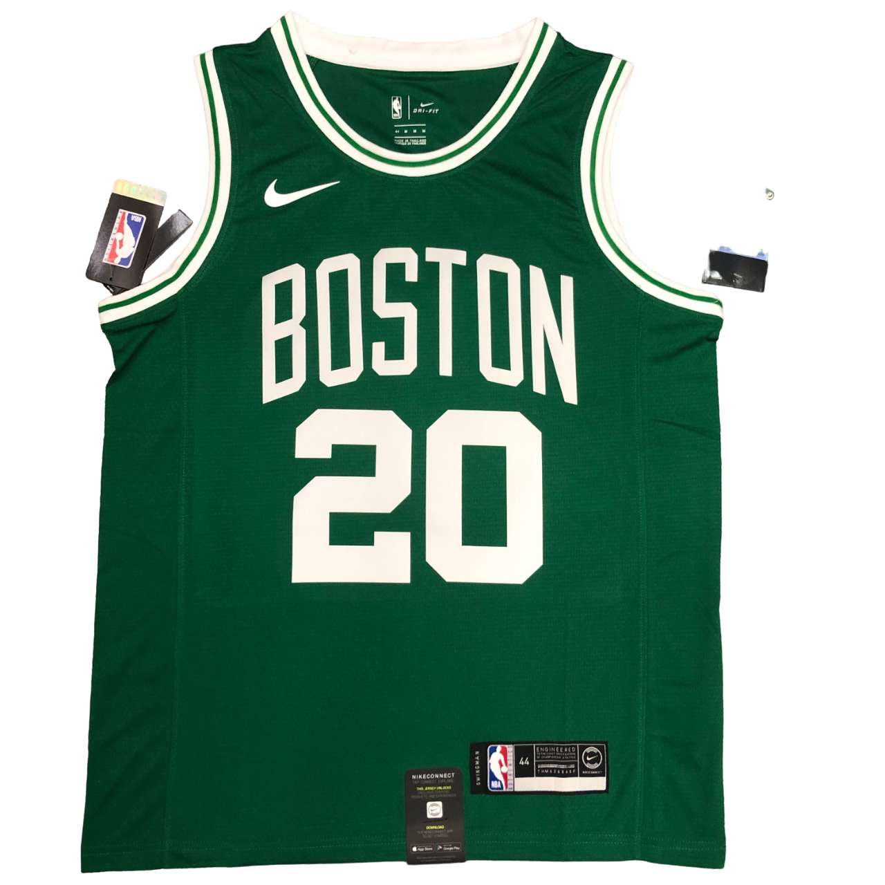 Regata NBA Boston Celtics Retrô Nike Authentic Allen 20 - Verde
