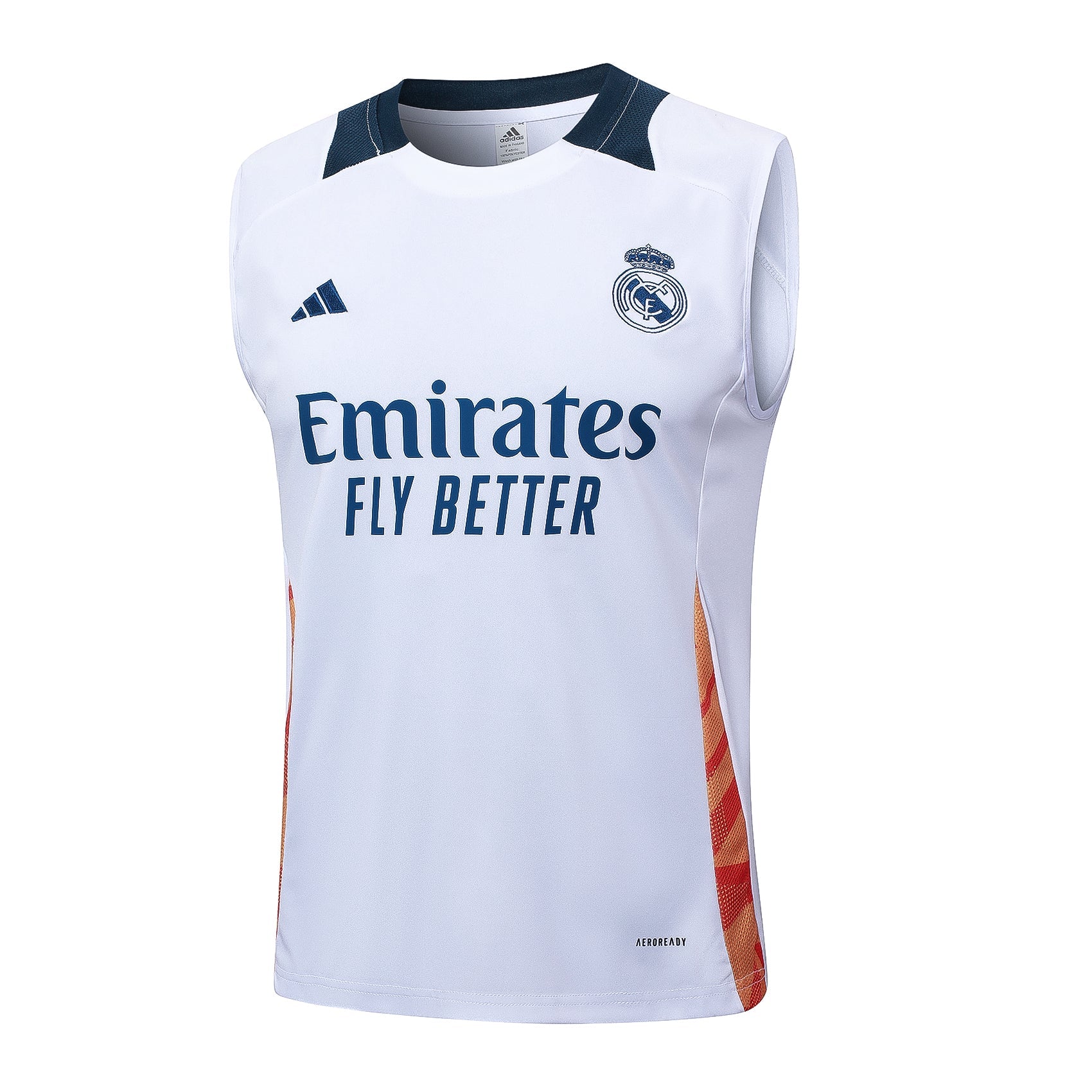 Conjunto Regata Real Madrid 2024/25 - Branca e Azul