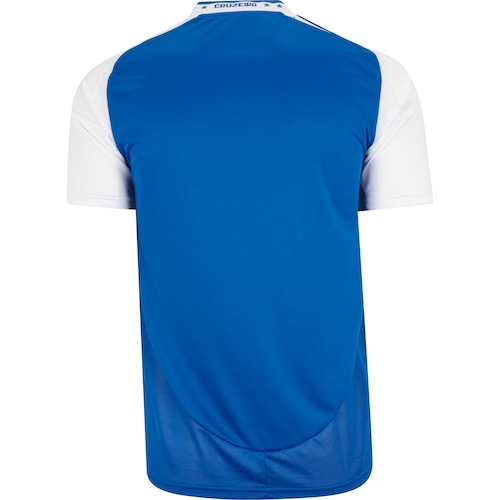 Camisa Cruzeiro I 25 Masculina Adidas Torcedor - Azul e Branca