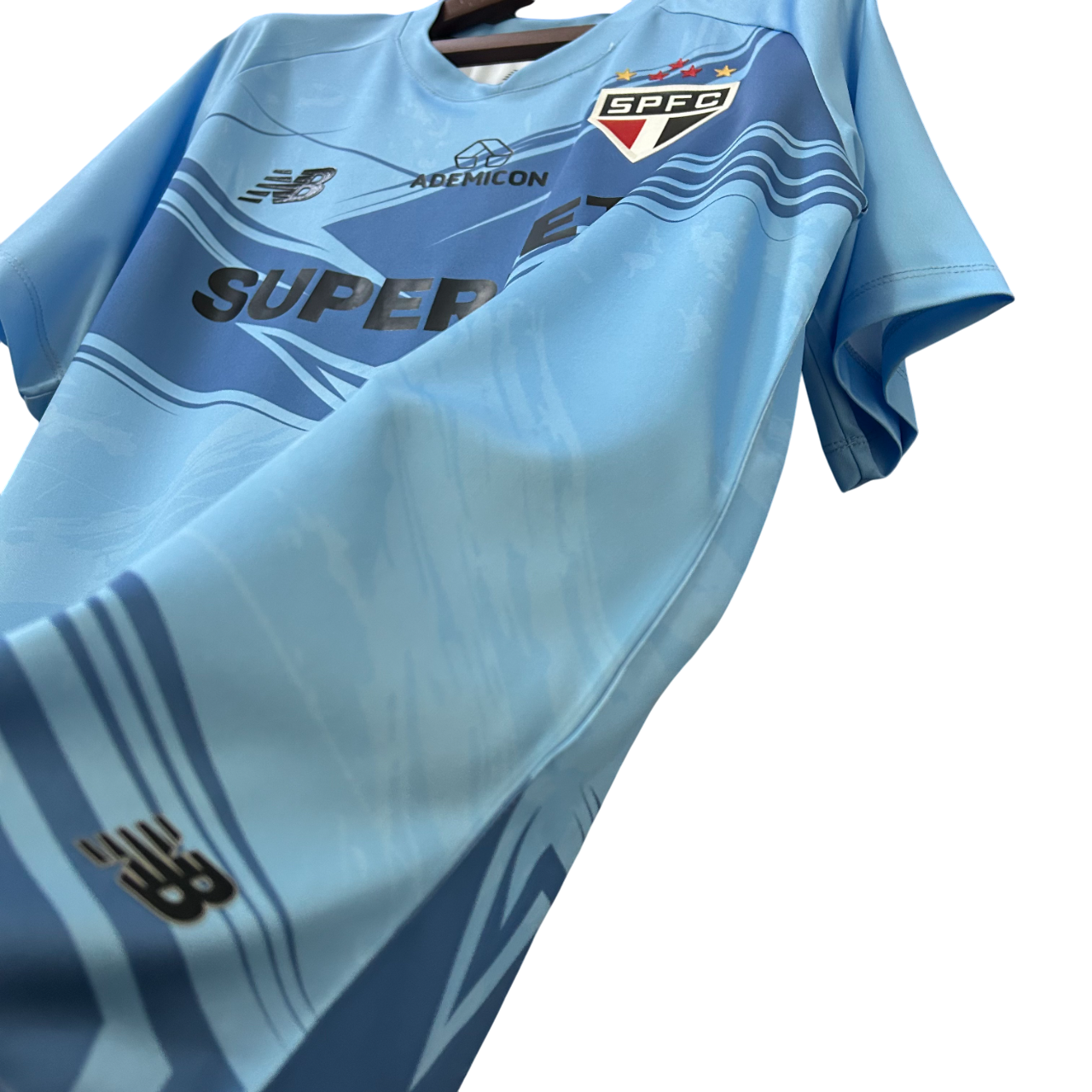 Camisa São Paulo Treino 25/26 New Balance Masculina - Azul