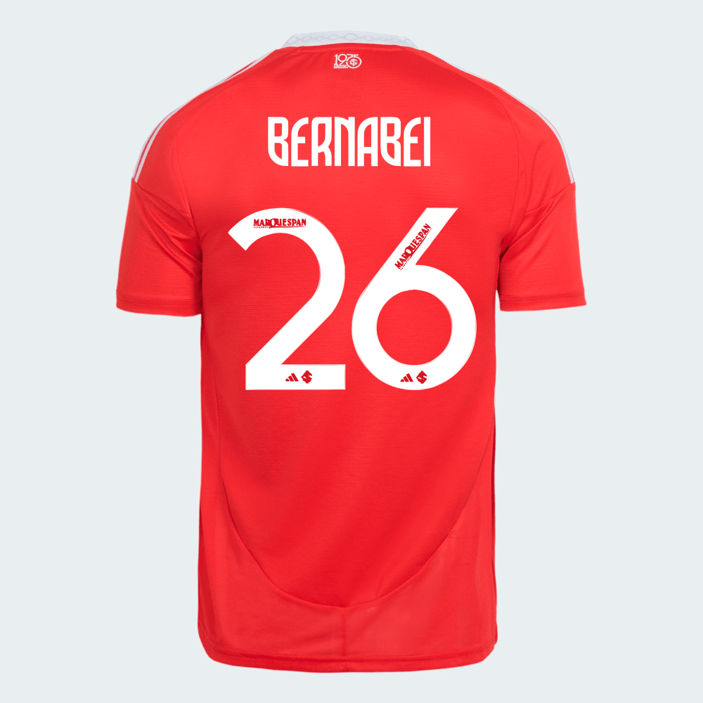 Camisa Adidas Internacional 2025/26 I - Bernabei N° 26