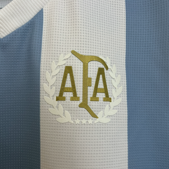 Camisa Seleção Argentina 24/25 Aniversário 50 anos Torcedor Adidas Masculina - Azul e Branca