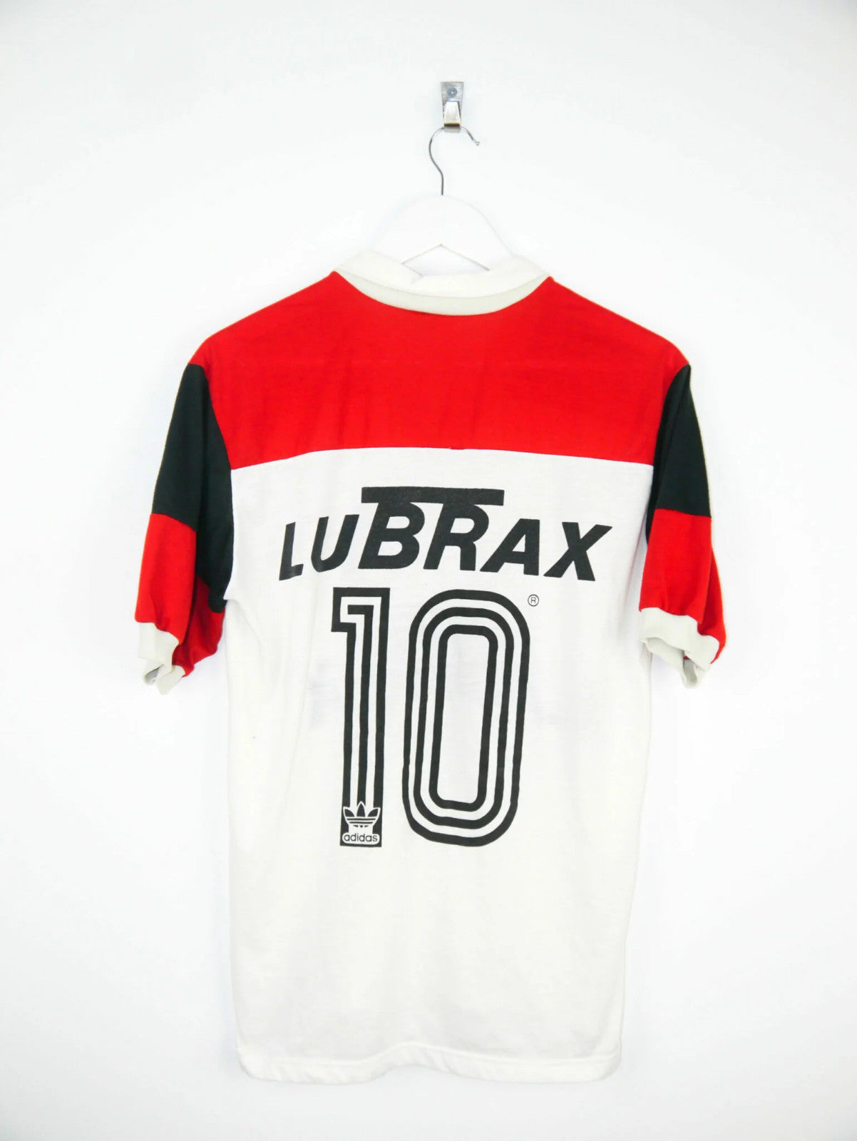 Camisa Flamengo Away Retro 1987/88 Adidas - Branco e Vermelho