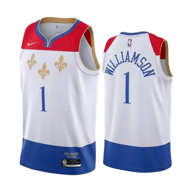 Regata NBA New Orleans Pelicans City Edition 20/21 Nike Authentic Swingman Williamson 1