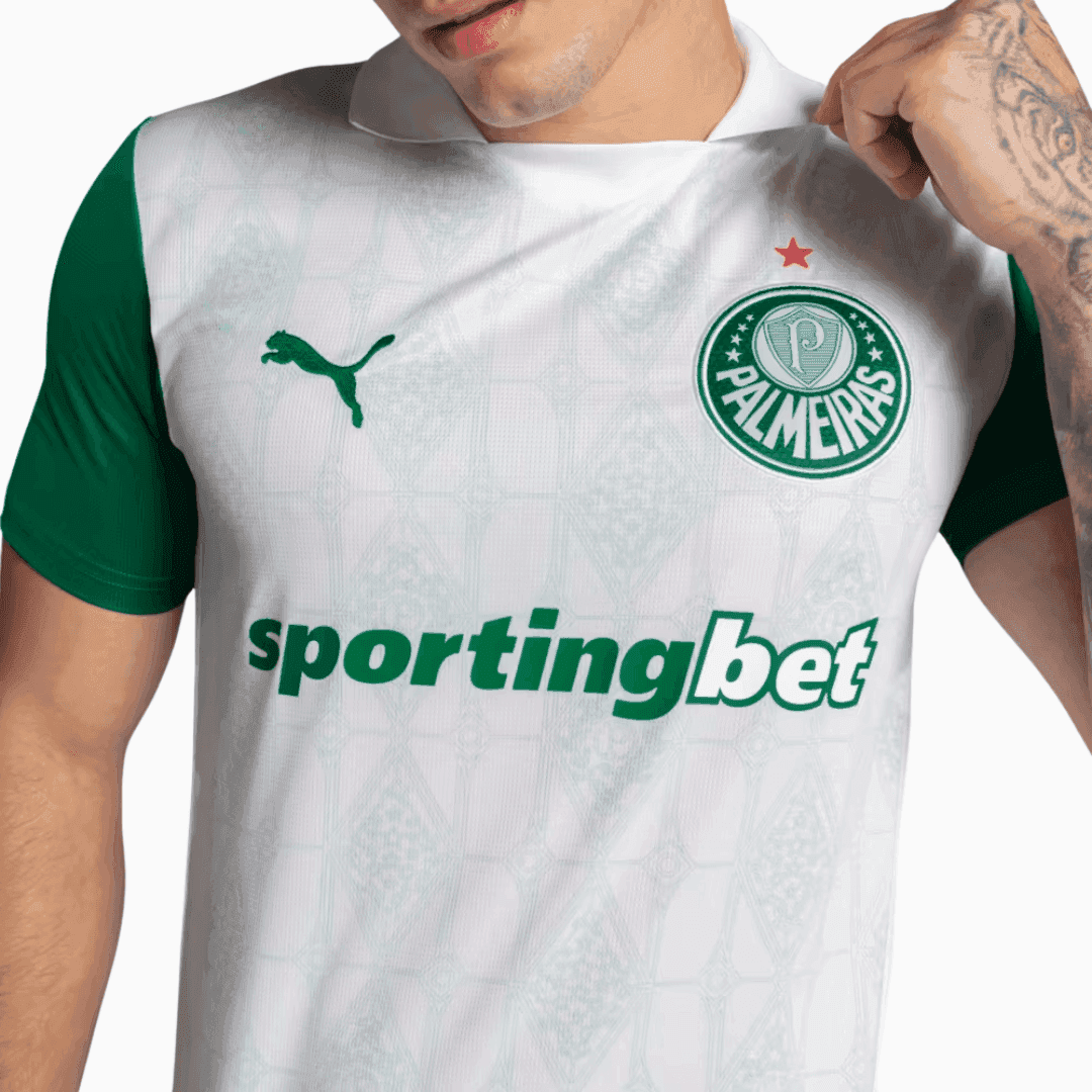 Camisa Puma Palmeiras 2025/26 II- Richard Rios N° 8