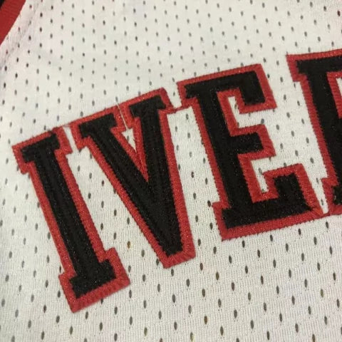 Regata NBA Philadelphia 76ers Retrô 1997 - 1998 Nike Authentic Iverson 3 - Branca