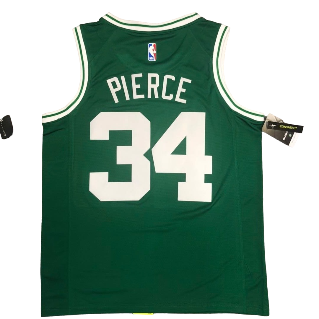 Regata NBA Boston Celtics Retrô Nike Authentic Pierce 34 - Verde