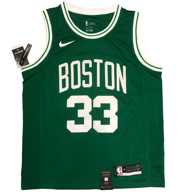 Regata NBA Boston Celtics Retrô Nike Authentic Bird 33 - Verde