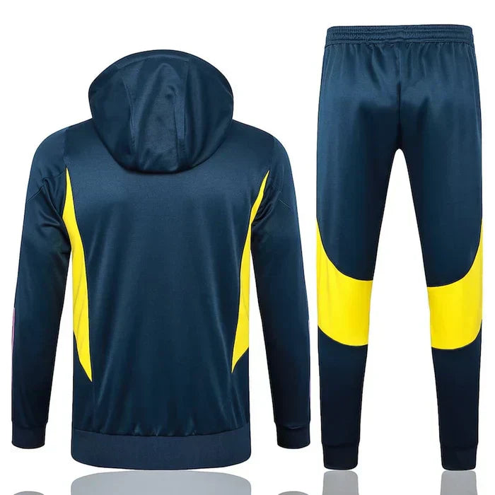 Conjunto Real Madrid 2023/24 Azul Marinho - Capuz