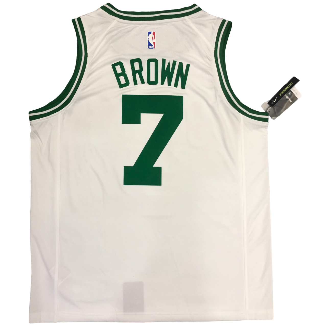 Regata NBA Boston Celtics Retrô Nike Authentic Brown 7 - Branca