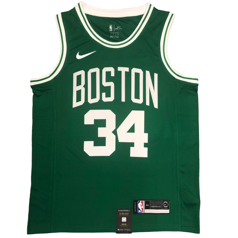 Regata NBA Boston Celtics Retrô Nike Authentic Pierce 34 - Verde