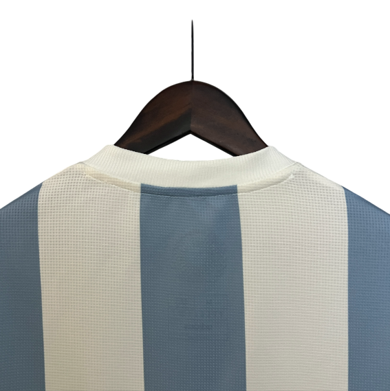 Camisa Seleção Argentina 24/25 Aniversário 50 anos Torcedor Adidas Masculina - Azul e Branca