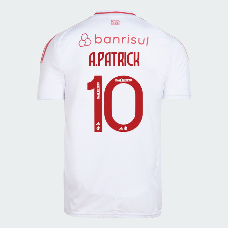 Camisa Adidas Internacional 2025/26 II A. PATRICK N° 10
