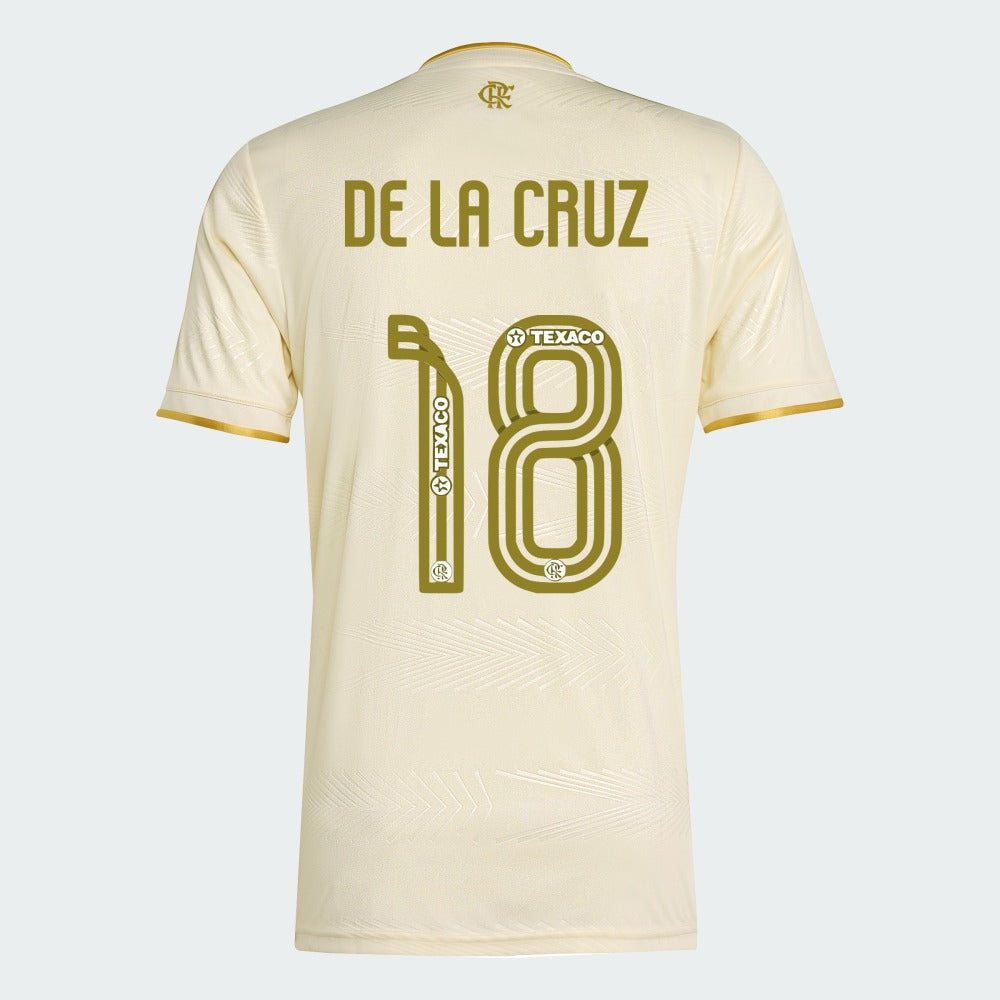 Camisa Adidas Flamengo 2025/26 III DE LA CRUZ N° 18