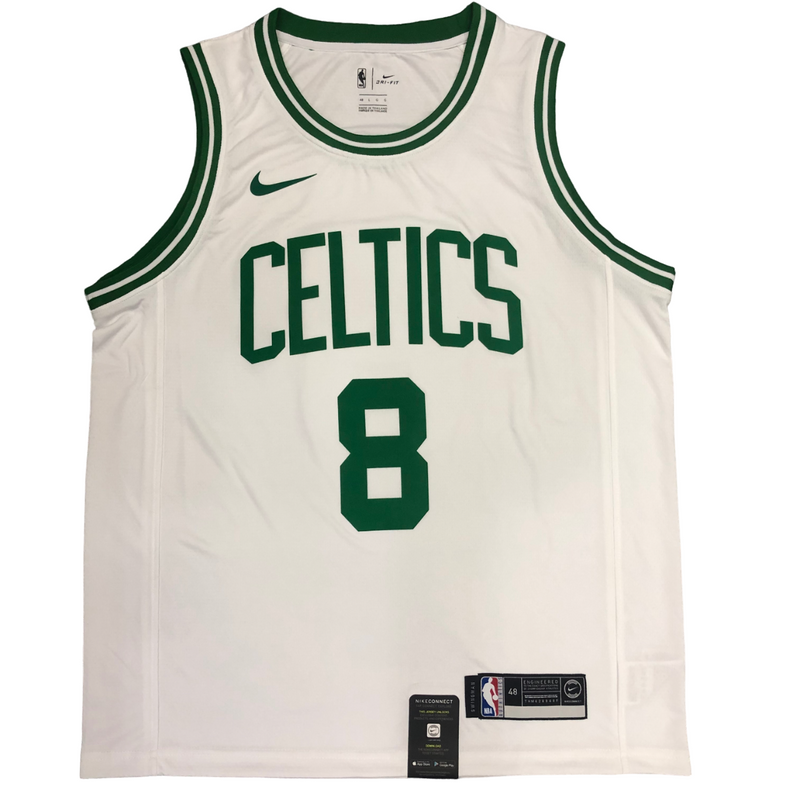 Regata NBA Boston Celtics Retrô Nike Authentic Walker 8 - Branca