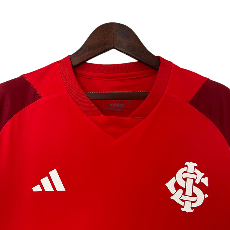 Camisa Internacional Treino 24/25 Adidas - Vermelho