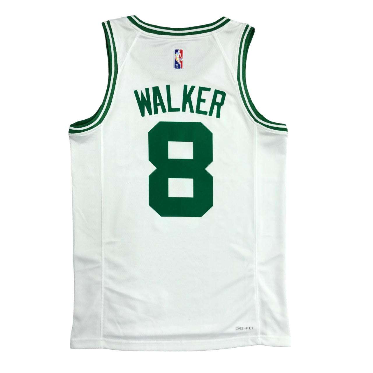 Regata NBA Boston Celtics 75 Anniversary Nike Authentic Walker 8 - Branca