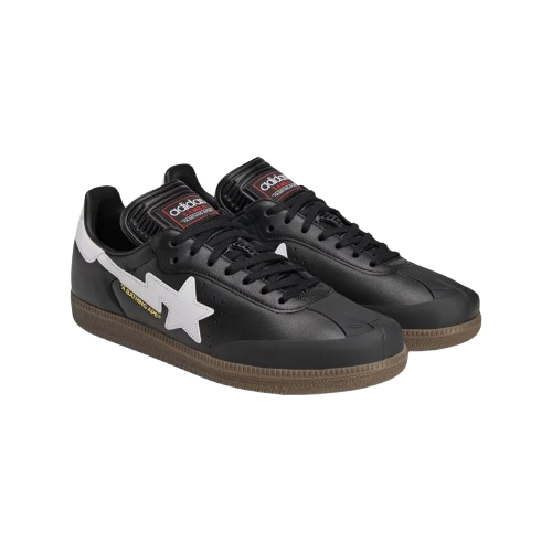 BAPE x adidas Samba Black White Gum