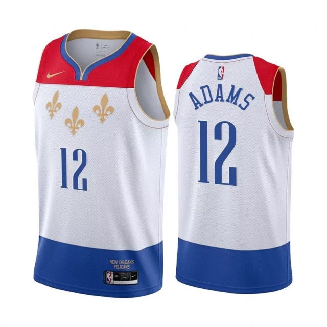 Regata NBA New Orleans Pelicans City Edition 20/21 Nike Authentic Swingman Adams 12