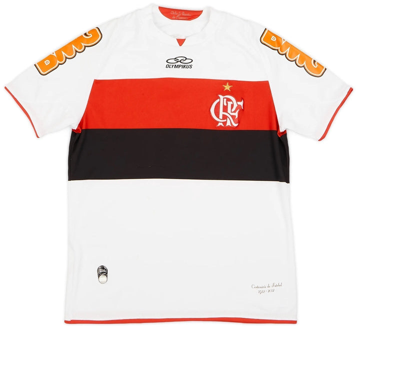 Camisa Flamengo Away Retro 2019/20 Olympikus - Branco