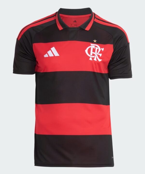 Camisa Flamengo I 2026/27 Torcedor Masculina - Vermelho+Preto