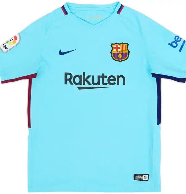 Camisa Barcelona Away 2017/18 - Versão Retrô Masculino