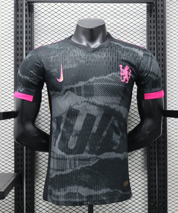 Camisa Chelsea Third 2024/25 Jogador Masculino - Preta
