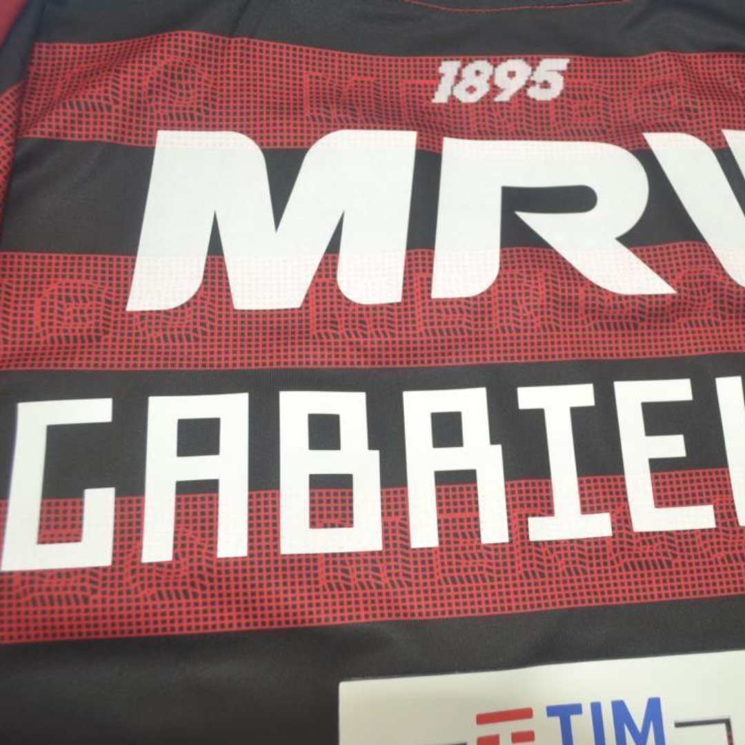 Camisa Flamengo Home 19/20 - Versão Retrô "Gabriel B" Nº 9 - Imagem 27
