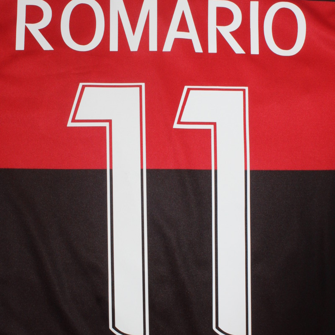 Camisa Flamengo Home 1987 - Versão Retrô "Romário" Nº 11 - Imagem 2