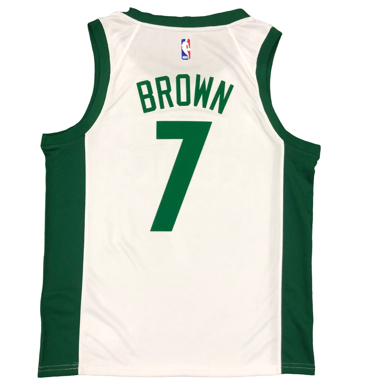 Regata NBA Boston Celtics City Edition Authentic Brown 7 - Branca - Imagem 2
