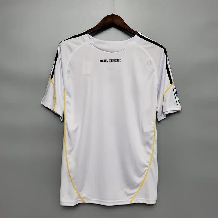 Camisa Retrô Real Madrid I Home 2009/10 Masculino Branco - Imagem 2