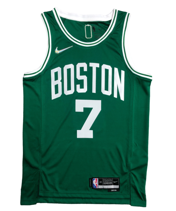Regata NBA Boston Celtics 75 Anniversary Authentic Brown 7 - Verde