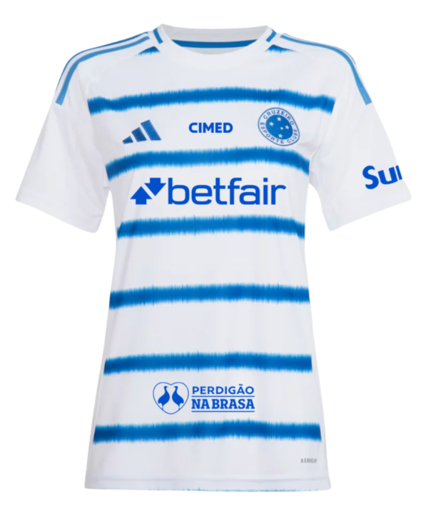 Camisa Feminina Cruzeiro 2025/26 II COM PATROCÍNIOS
