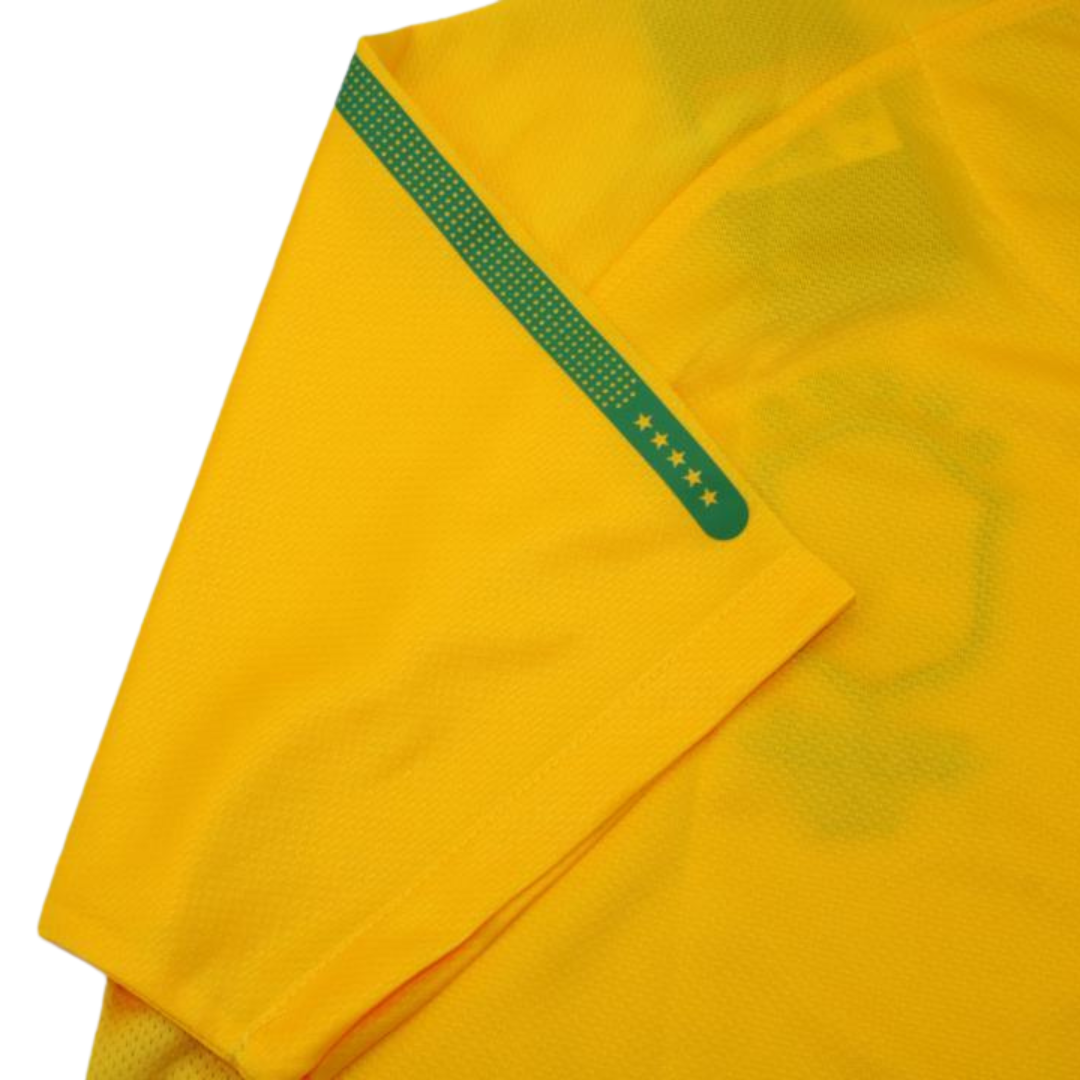 Camisa Retrô Brasil Home 2010 "Ronaldinho" N°.10 - Imagem 9