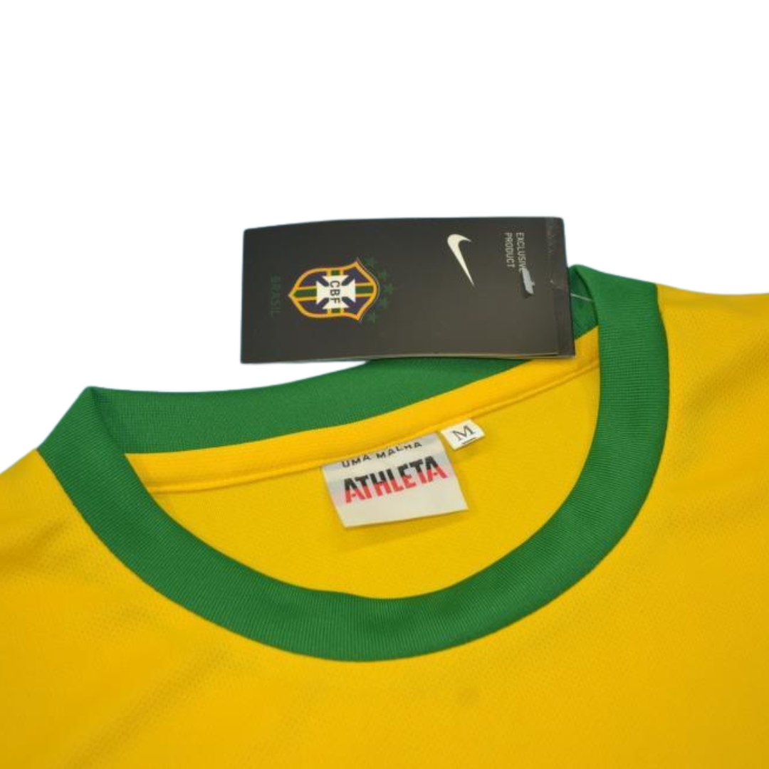 Camisa Retrô Brasil Home 1970 - Imagem 10