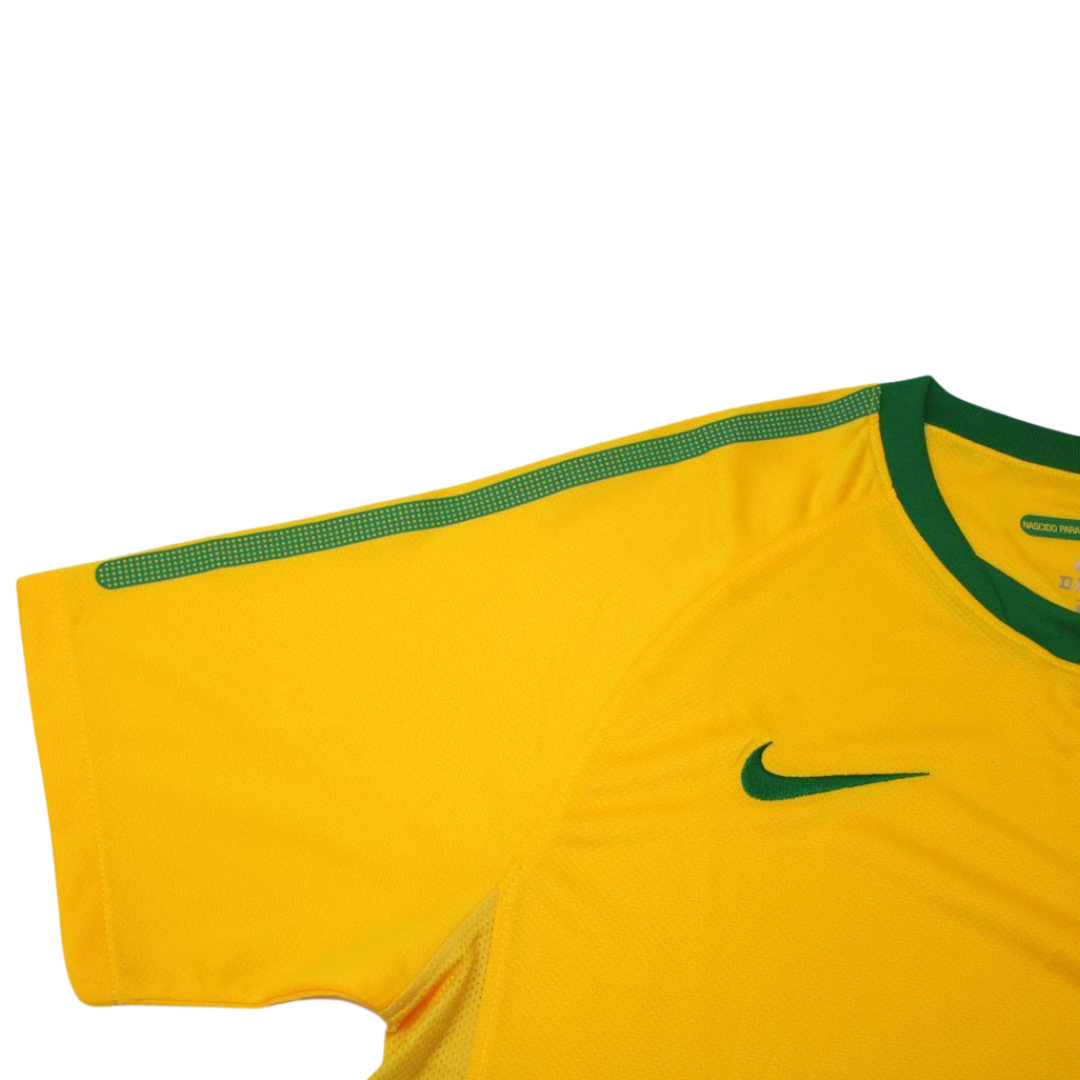 Camisa Retrô Brasil Home 2010 "Ronaldinho" N°.10 - Imagem 6