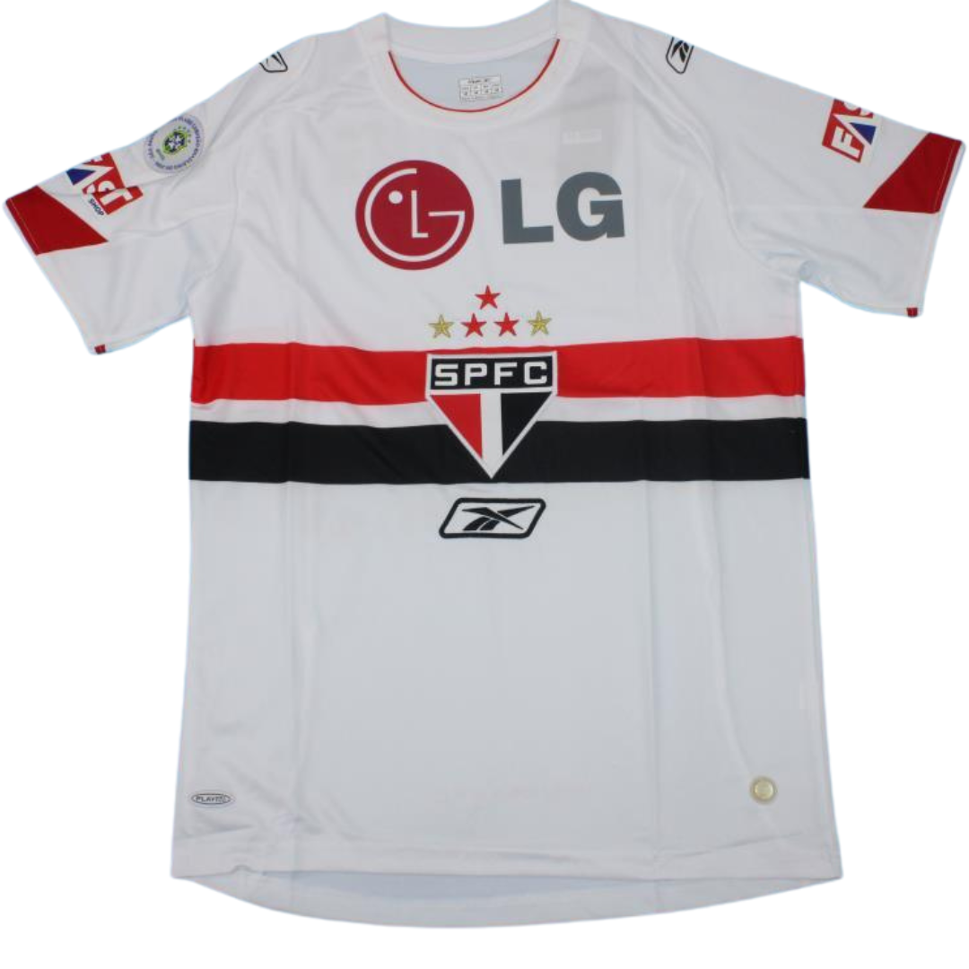 Camisa São Paulo Home 06/07 - Versão Retrô "Souza" Nº 10 - Imagem 3