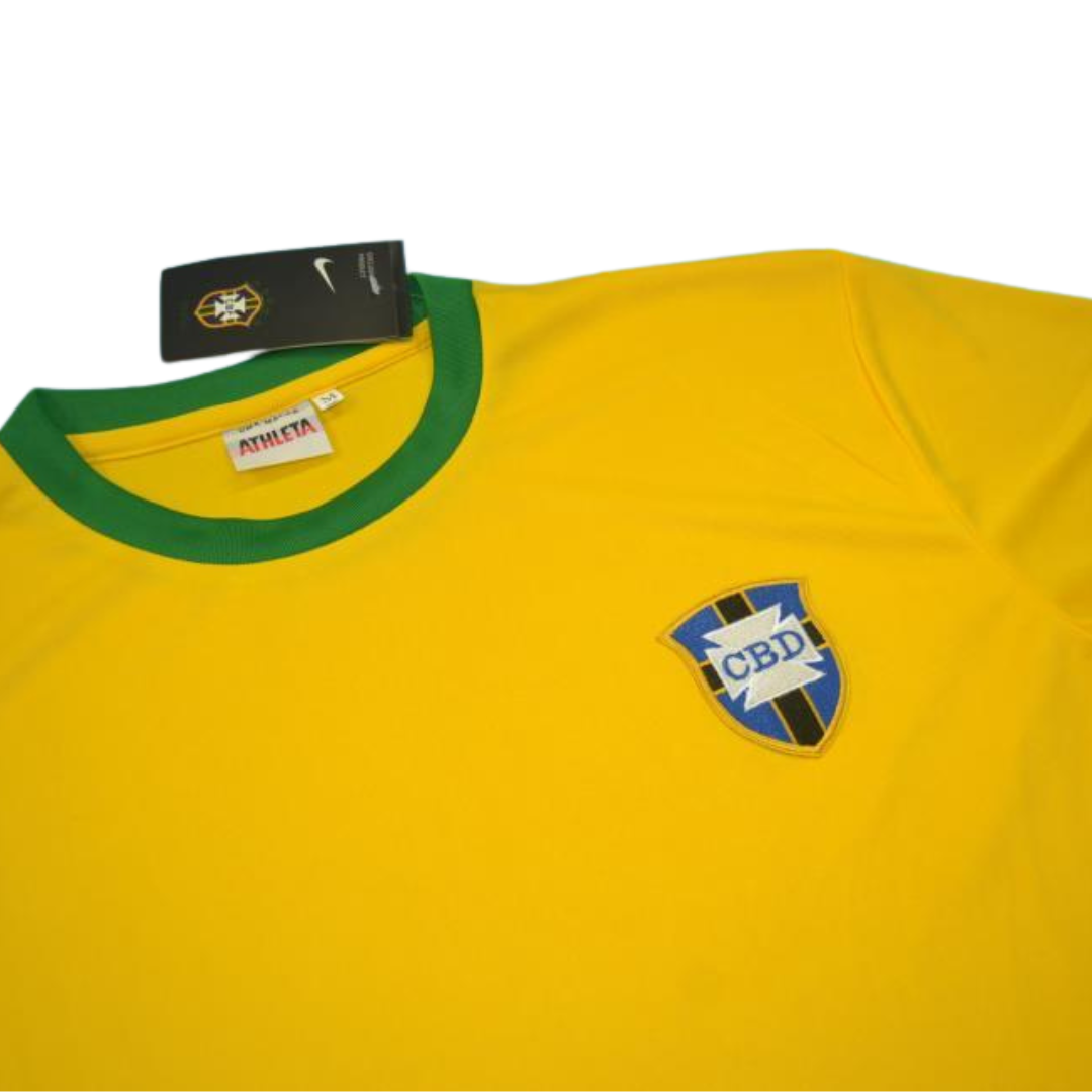 Camisa Retrô Brasil Home 1970 - Imagem 9