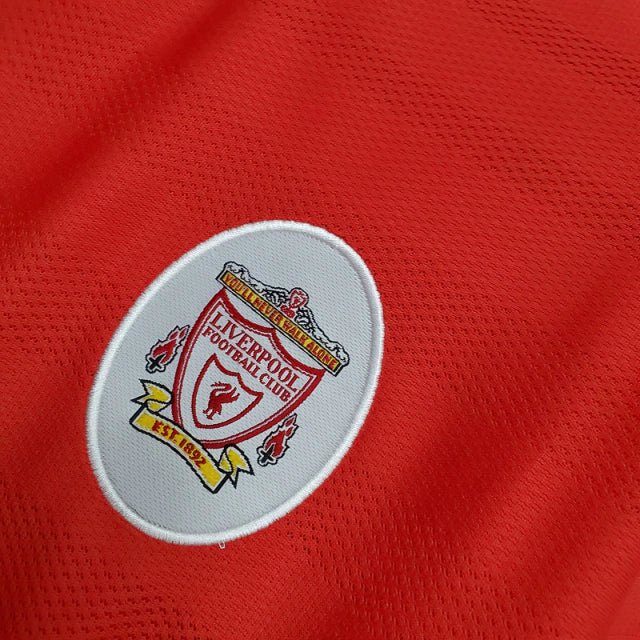 Camisa Liverpool Retrô 1998 Vermelha - - Imagem 3