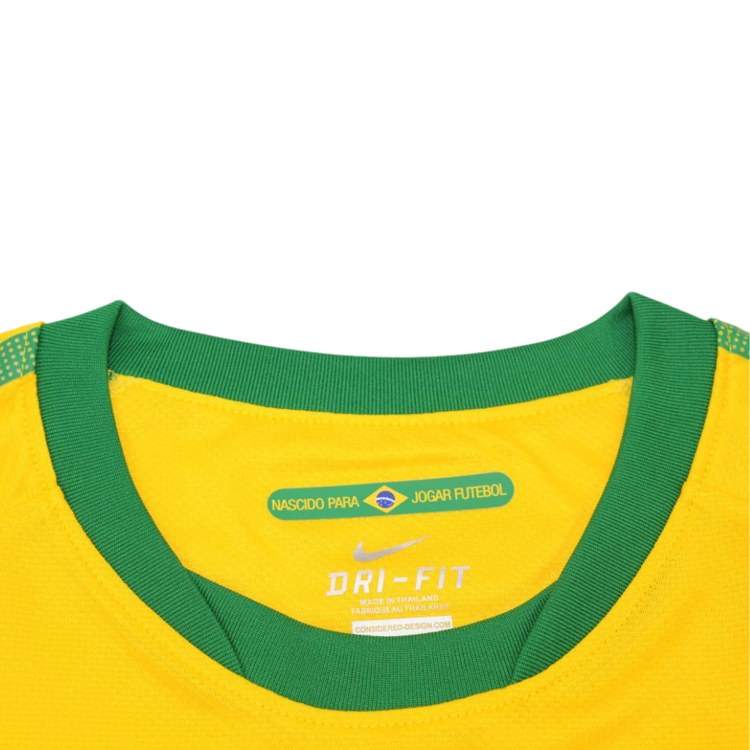Camisa Retrô Brasil Home 2010 "Ronaldinho" N°.10 - Imagem 7