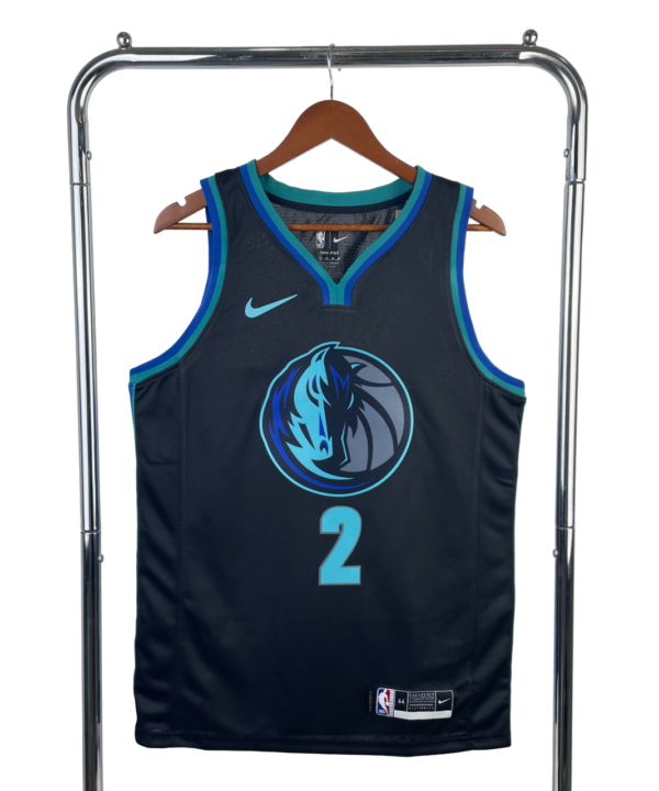 Regata NBA Dallas Mavericks City Edition Authentic Irving 2 - Preta