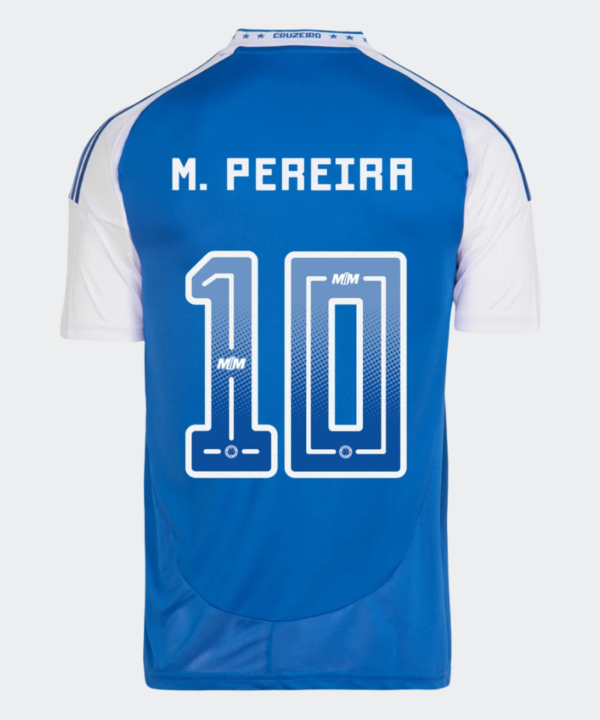 Camisa Cruzeiro 2025/26 I - M. PEREIRA Nº 10