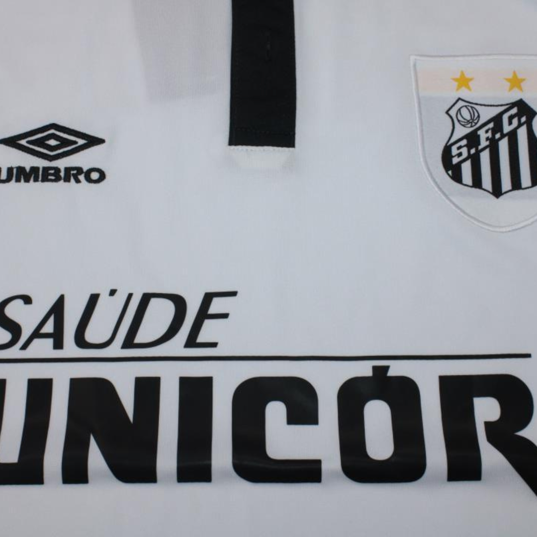 Camisa Santos Home 1997 - Versão Retrô Nº 9 - Imagem 10
